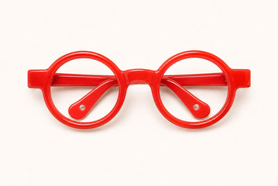 Red glasses